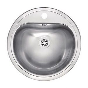 Reginox Atlantis 1.0 Bowl 1TH Stainless Steel Inset/Undermount Kitchen Sink